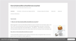 Desktop Screenshot of eierschalensollbruchstellenverursacher.info